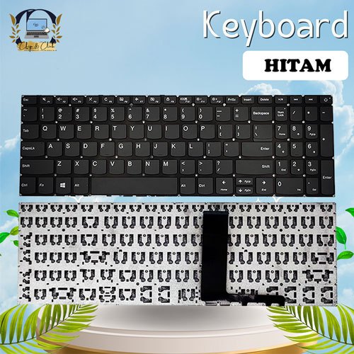 320-15 Keyboard Laptop Lenovo Ideapad 330S-15IKB L340-15 L340-15API -15IRH L340-15IWL Power BERGARAN