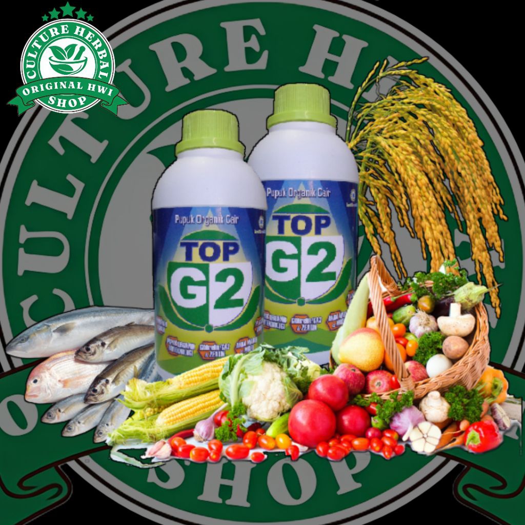 PUPUK ORGANIL CAIR HWI / TOP G2 HWI /PUPUK HWI ORIGINAL