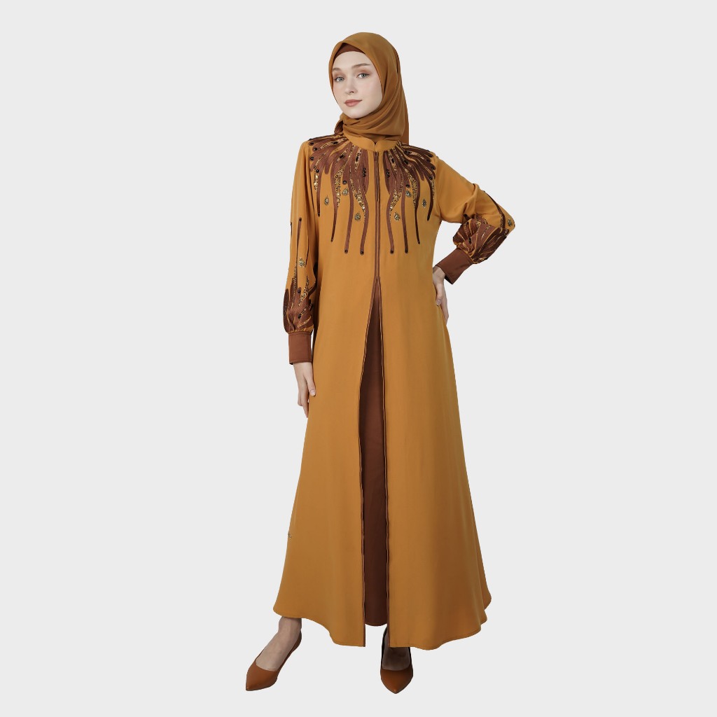 HIKMAT A5544 - Velora Tails Gamis Abaya Wanita