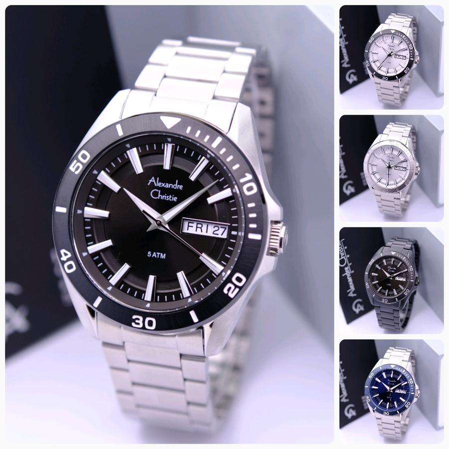 Alexandre Christie AC 6512 Jam Tangan Pria Original