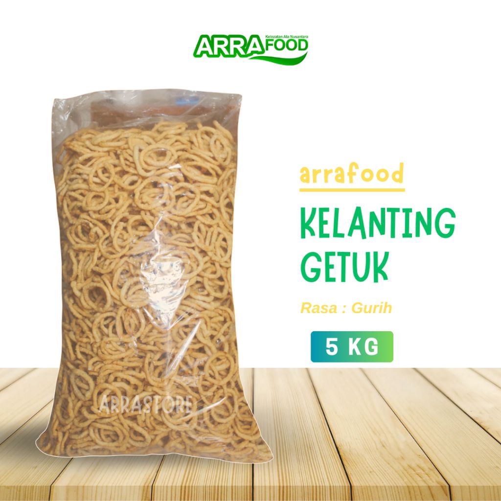 

PAKET USAHA [5 KG] Kelanting Getuk Lanting Singkong Rasa tumbar asli Khas Lampung