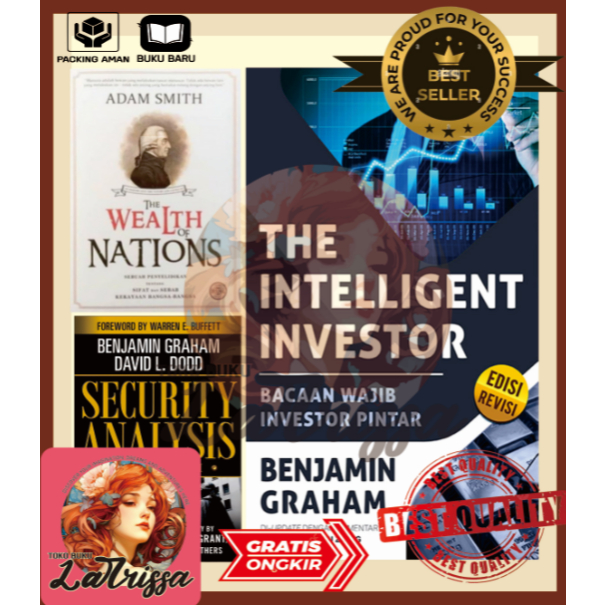 [INDONESIA] PAKET 3 INTELLIGENT INVESTOR - NATIONS - SECURITY ANALYSIS
