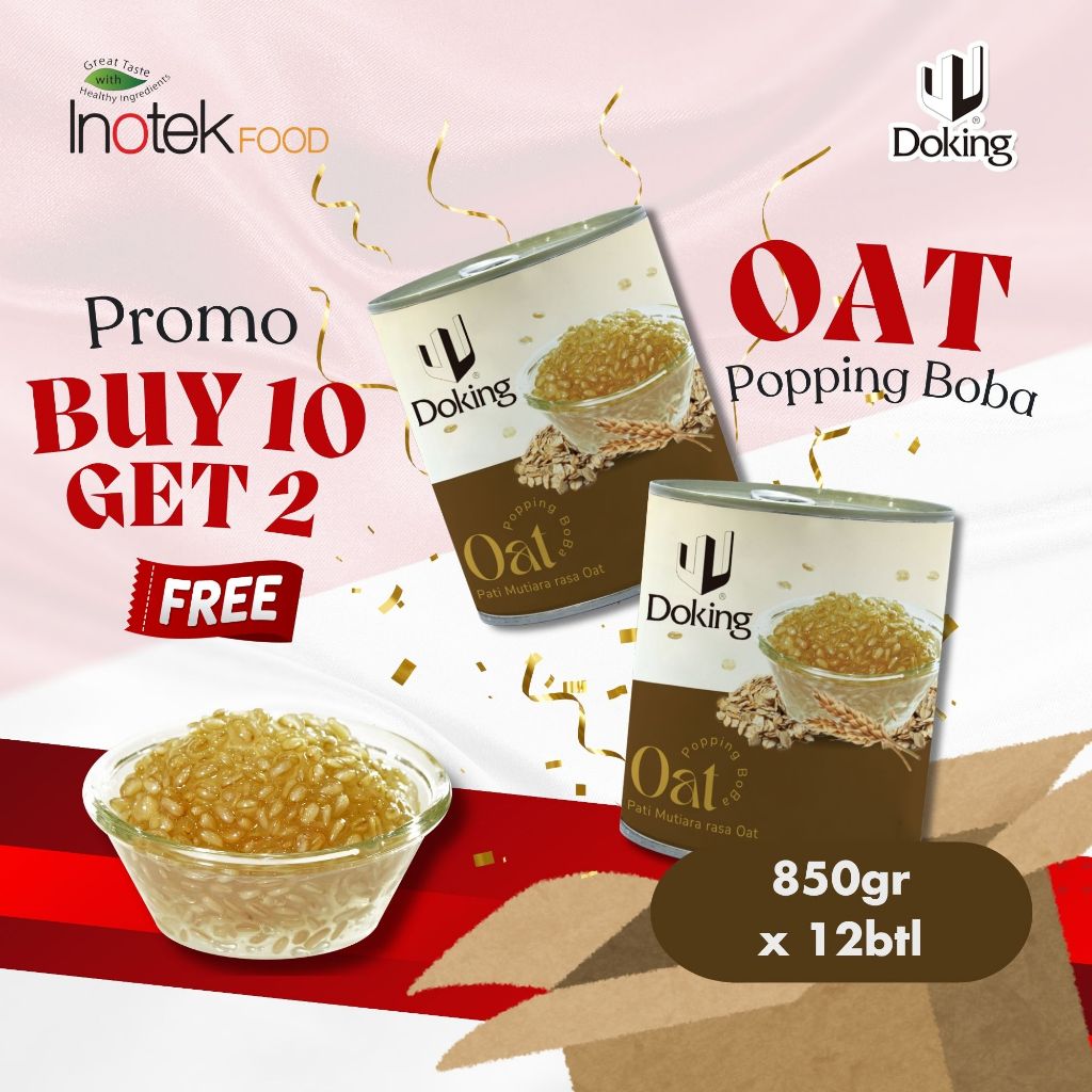 

PROMO KEMERDEKAAN BELI 10 GRATIS 2 - Granule Popping Boba Oatmeal 850g x 12 kaleng
