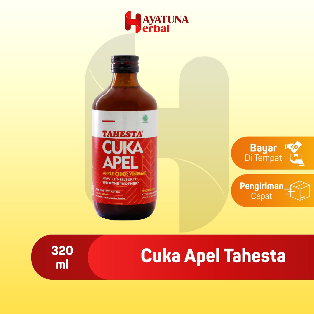 

Tahesta - Cuka Apel Tahesta Cider Vinegar With The Mother isi 320 ml