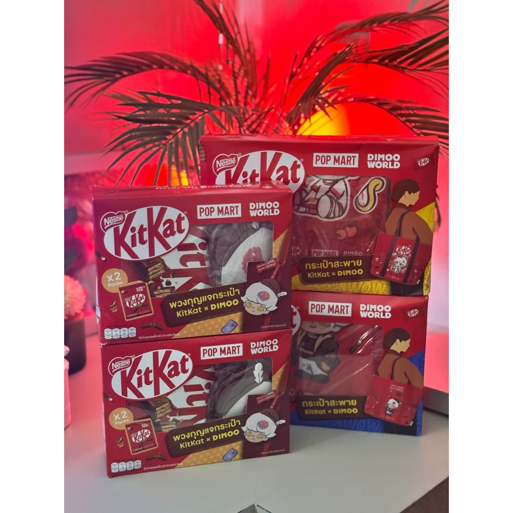 READY DIMOO X KITKAT LIMITED THAILAND POP MART