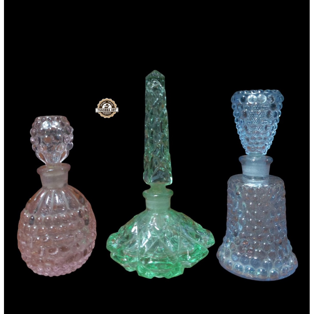 Botol parfum kristal lawas cantik