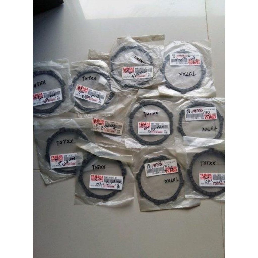 kampas kopling yamaha rxs rxk rx king yt115 rx100 ori original nos japan