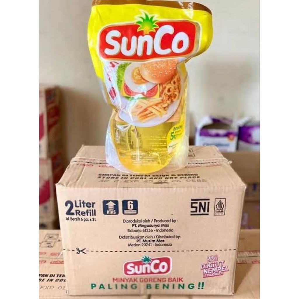 

[Instan Sidoarjo] Minyak Sanco kemasan 2L 1dus