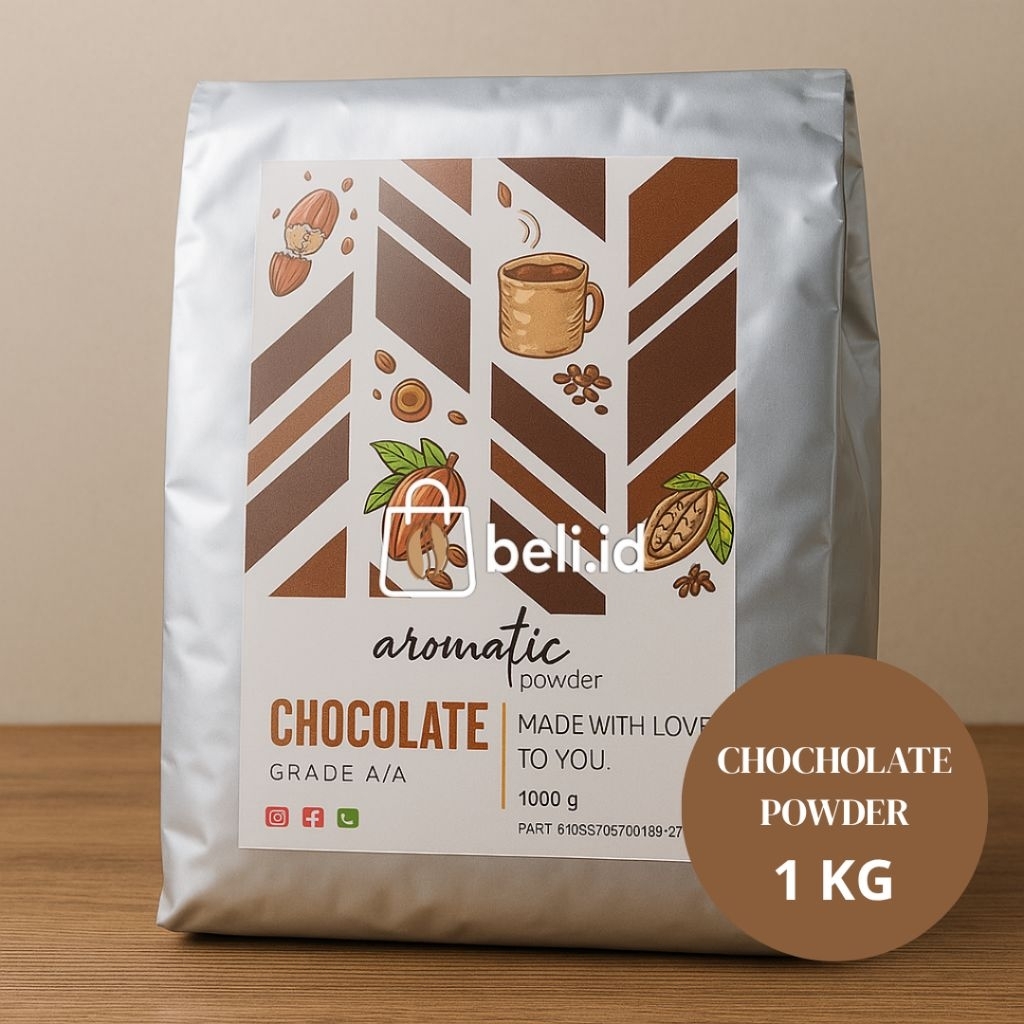 

Aromatic Powder Chocolate Grade A 1000gr Bubuk Minuman Rasa Coklat