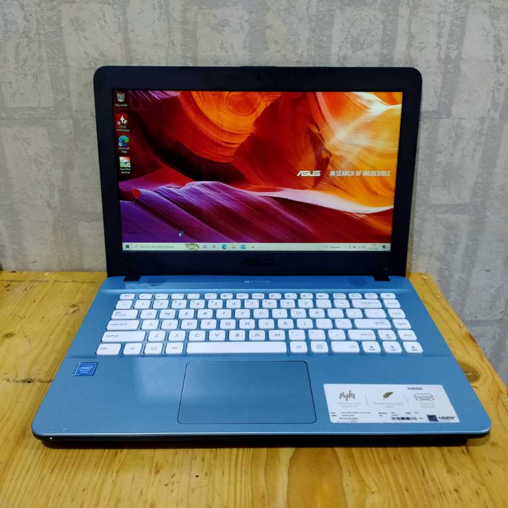 LAPTOP SECOND,Laptop Asus VivoBook X441MA, Celeron - N4000,Blue