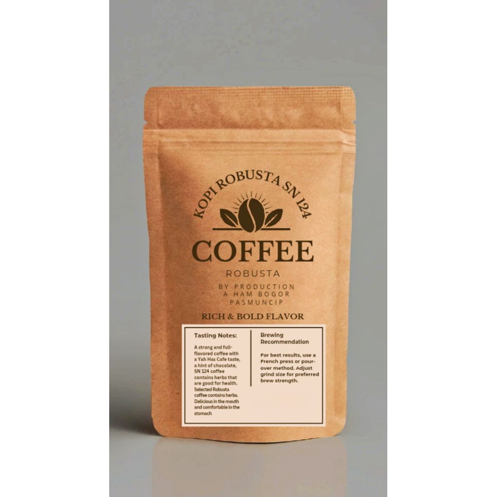 

kopi Robusta SN 124 50 Gram