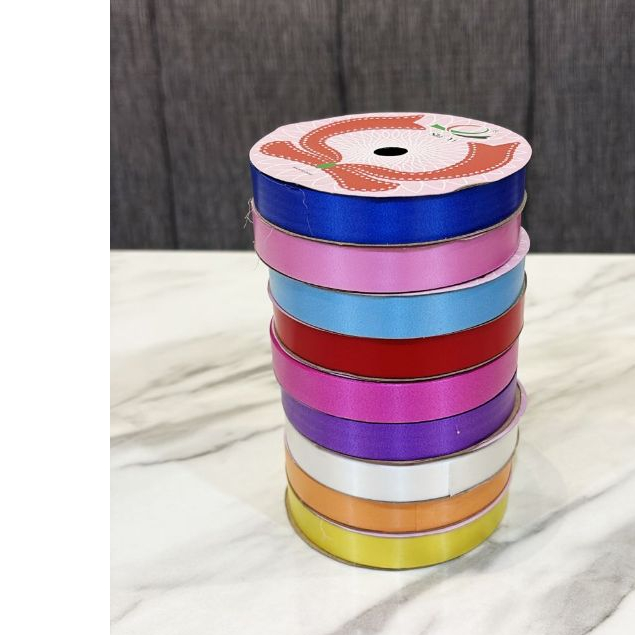 

Pita Jepang Polos Jual per Warna (1 Rol) Warna Random