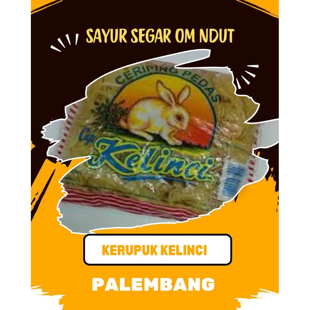 

KERUPUK CAP KELINCI MENTAH - INSTAN PALEMBANG