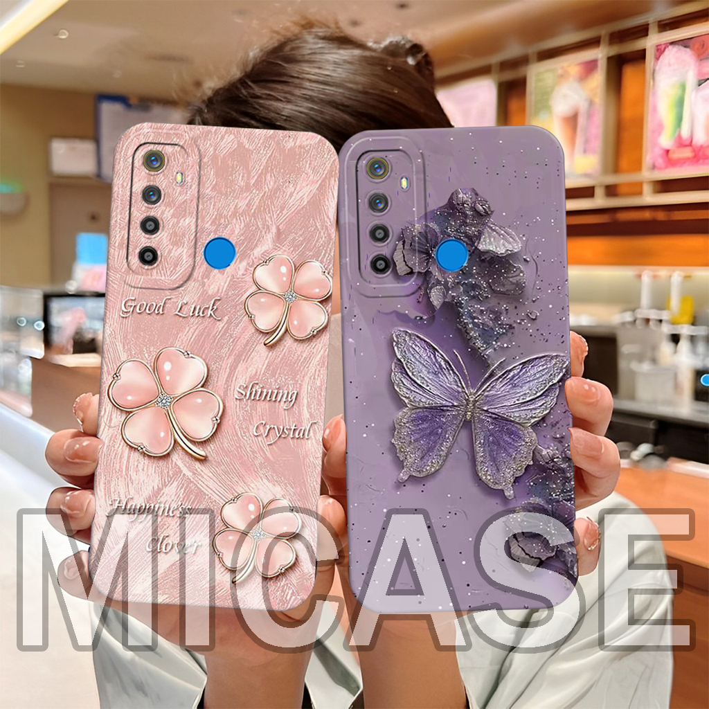 Realme Xt X2 - Realme 6 7 8 9 Pro Plus 8i 9i Softcase Custom - Silikon Tpu Bumper - Case Motif Terba