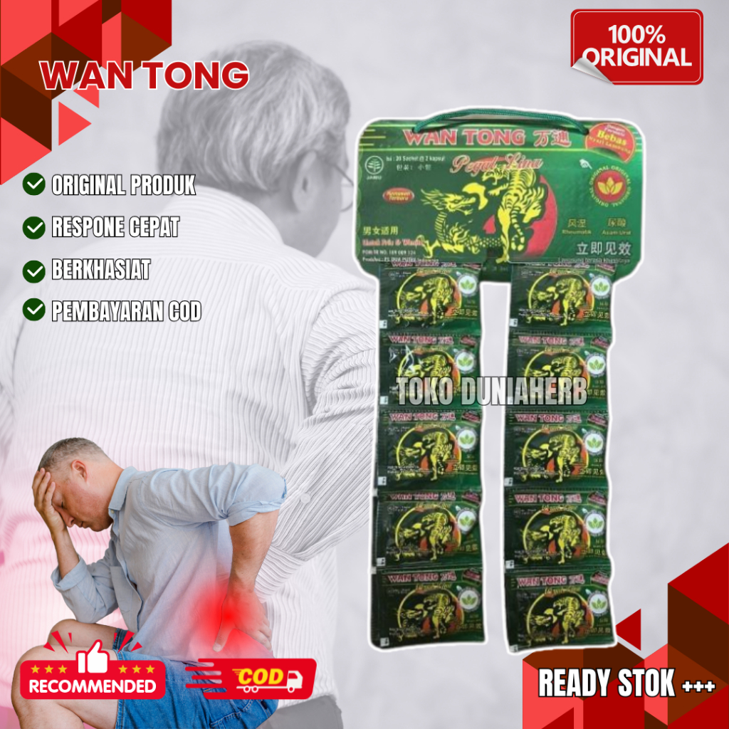 

Wan-Tong Kapsul Renceng 20 Sachet