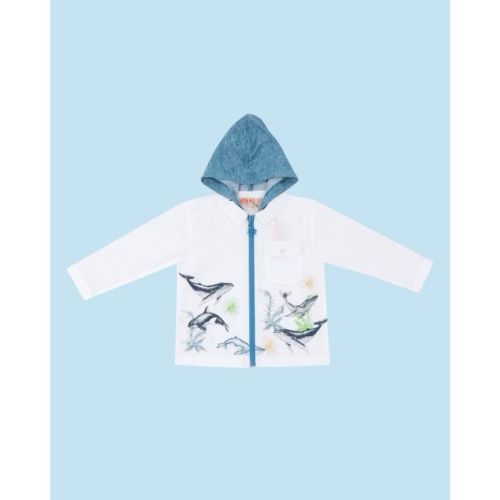 JSP Kemeja hoodie anak laki-laki