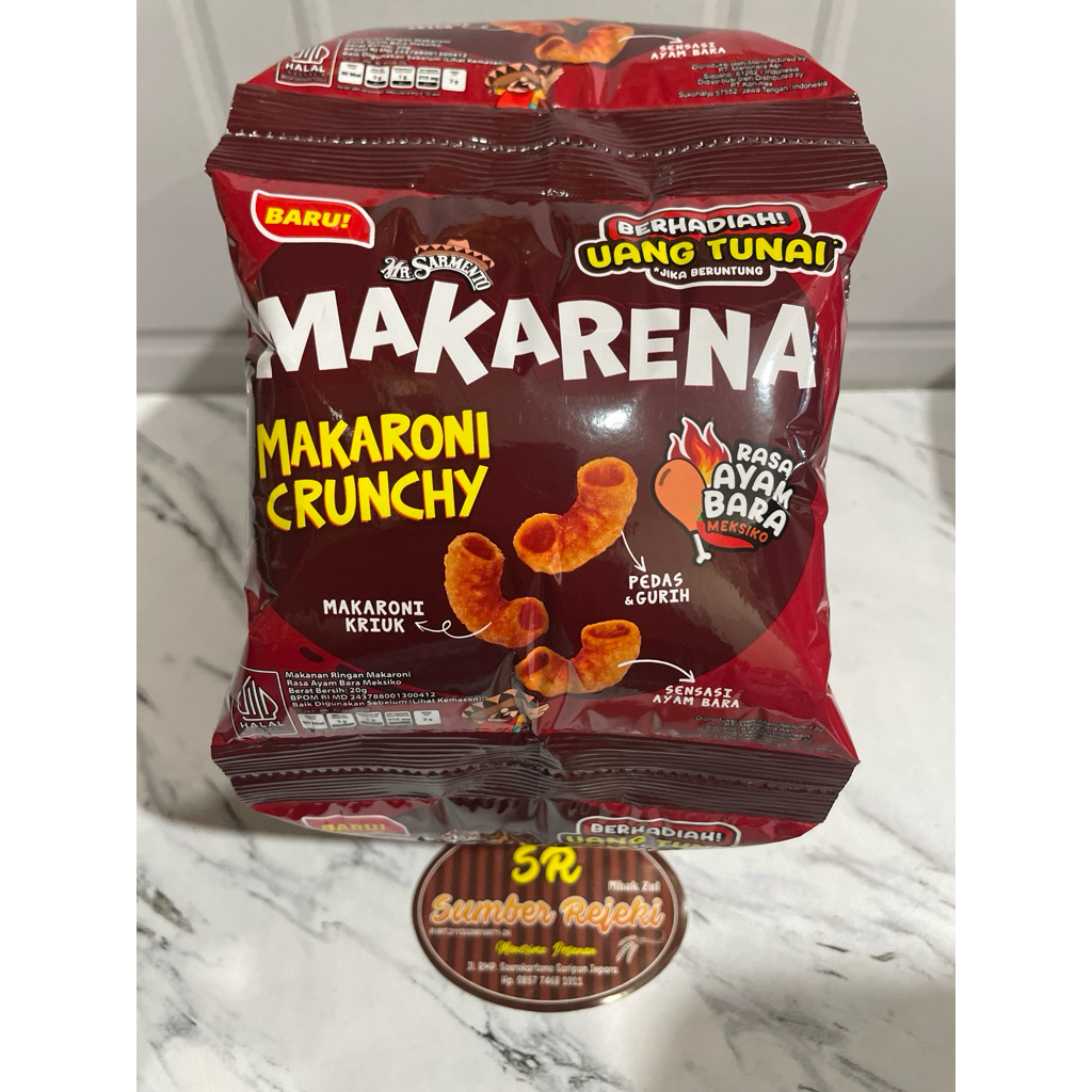 

MAKARENA MAKARONI CRUNCHY ISI 10pcs