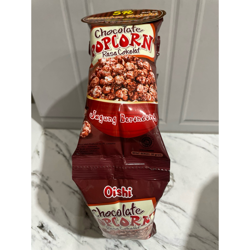 

OISHI POPCORN CHOCOLATE ISI 10pcs