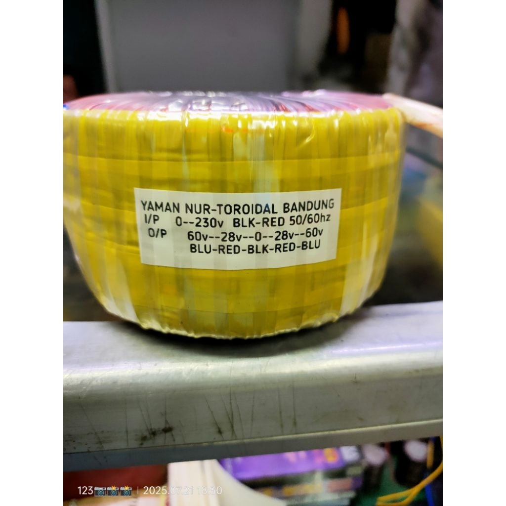 trafo aktip huper HA400    (60v-28v-0-28v-60v)