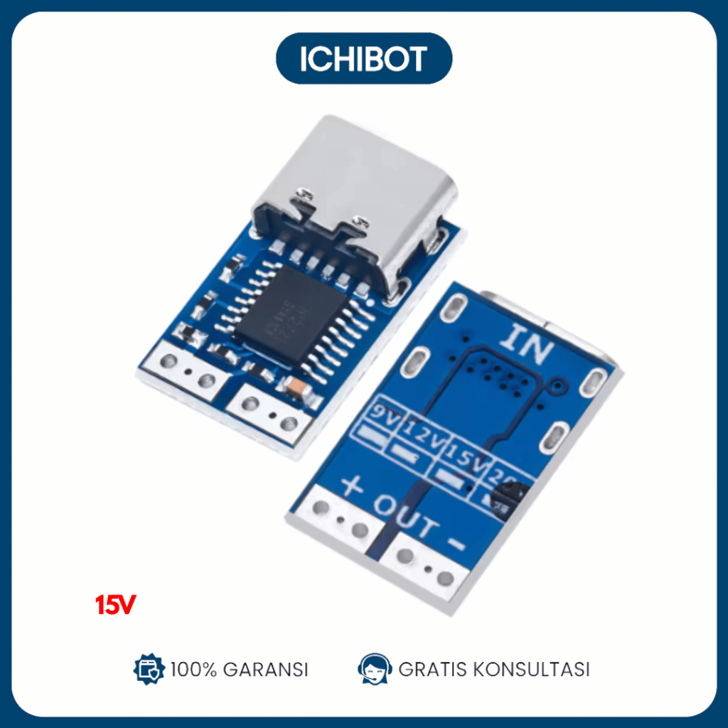 15v PDC004 decoy PD2.0 3.0 power trigger adapter QC4 charging Type C