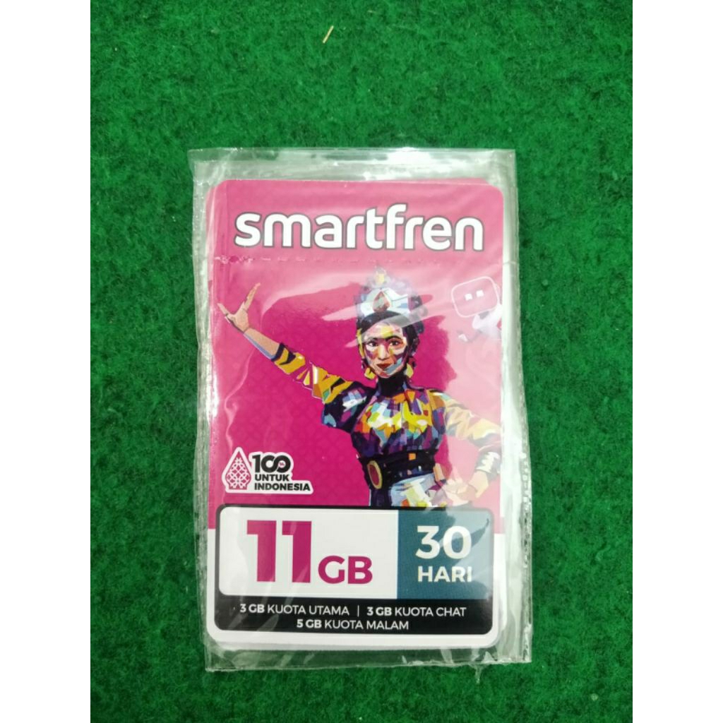 Voucher Smartfren 11GB, 30 Hari