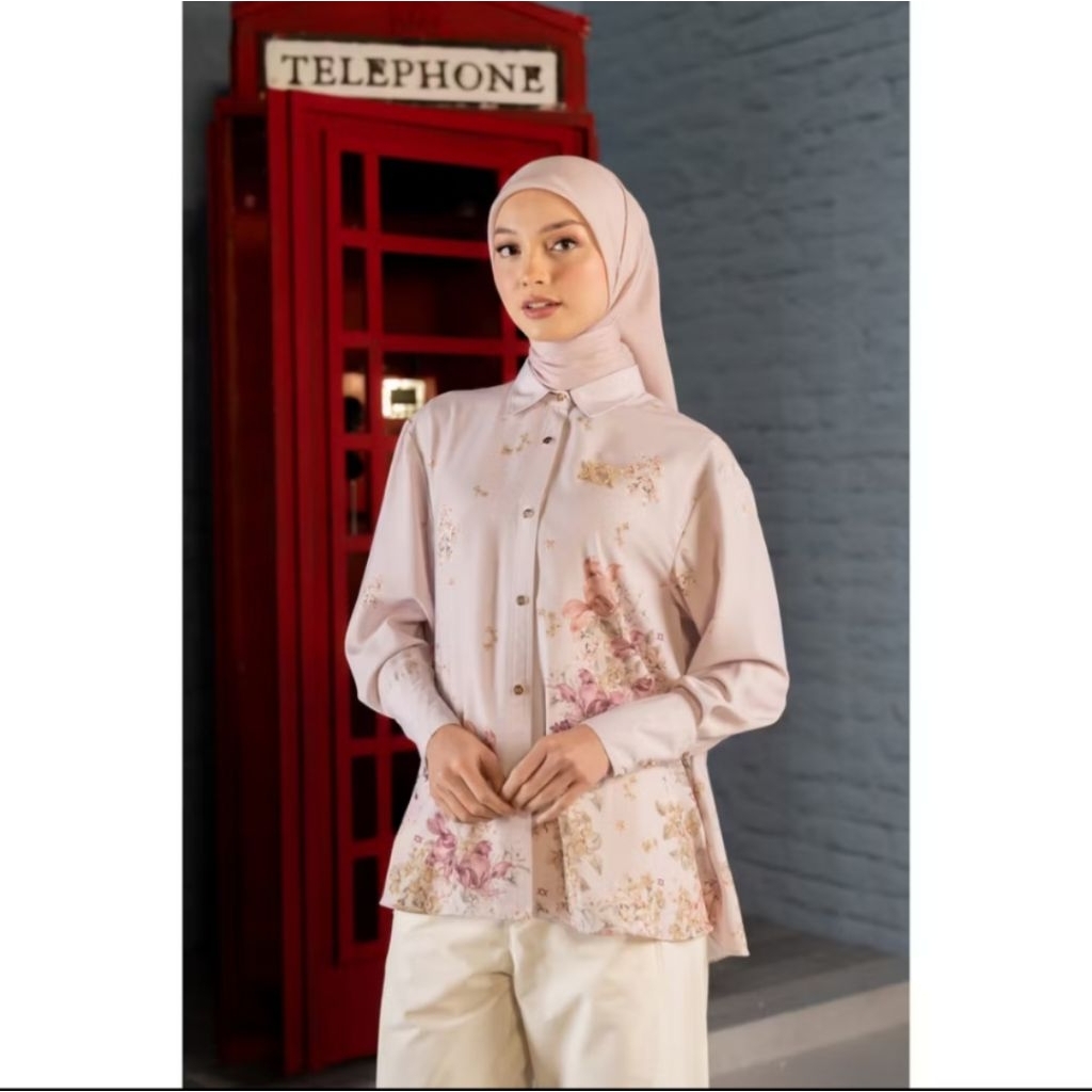 Wearing klamby - Lusara shirt lucy pink - Prelove