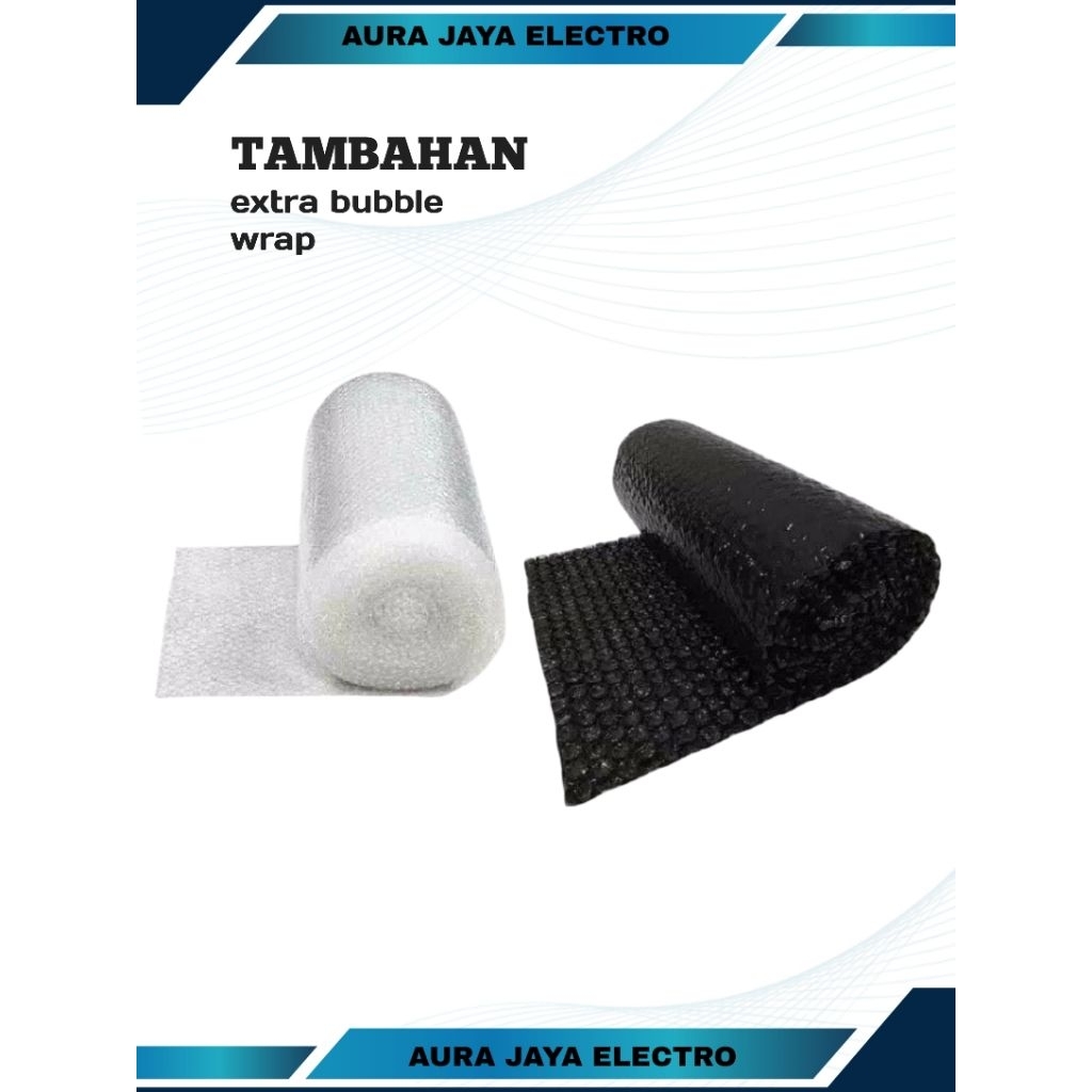 

tambahan extra bubble wrap
