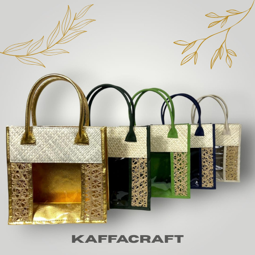 

KAFFACRAFT - Tas Hampers Mika kombinasi bambu Tas Kado Tas Souvenir