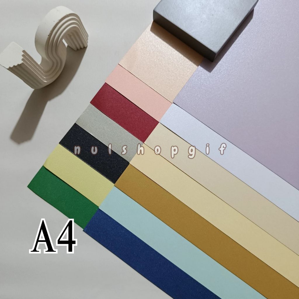 

Kertas Jasmine A4 | Kertas Undangan Glitter