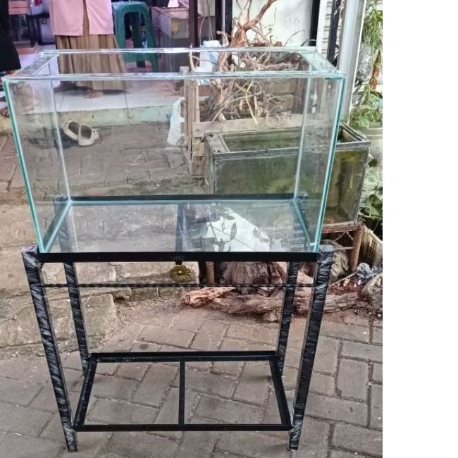 AQUARIUM 60 30 35 plus Rak holo siku
