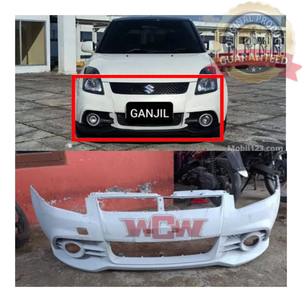 bumper bemper depan Suzuki swift gt3 original copotan