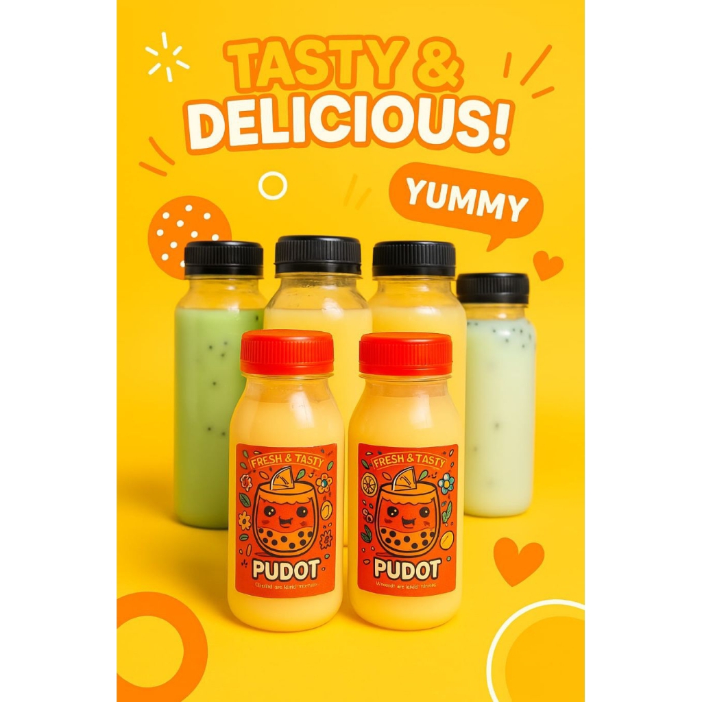 

PUDOT Sedot Lembut – 2 Botol x 250ml / 2 Botol x 100ml