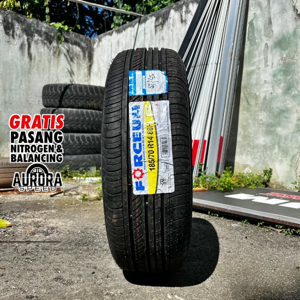 Ban ring 15 merek FORCEUM ECOSA 185/70 R14 ban standar mobil Avanza Xenia Panther