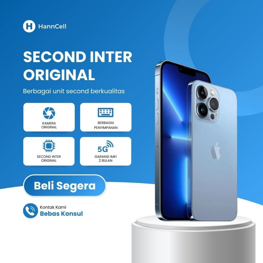 IP 13 PRO MAX SECOND INTER 128GB/256GB