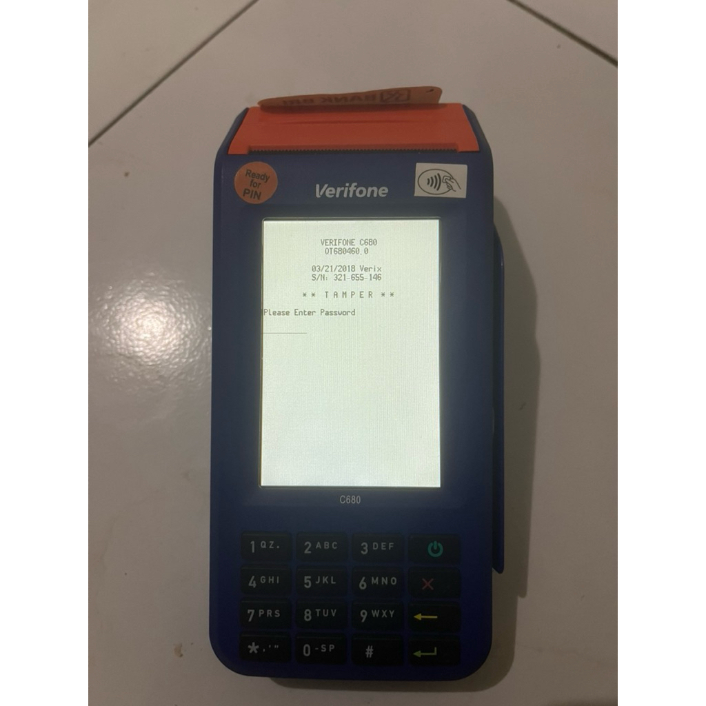edc verifone c680
