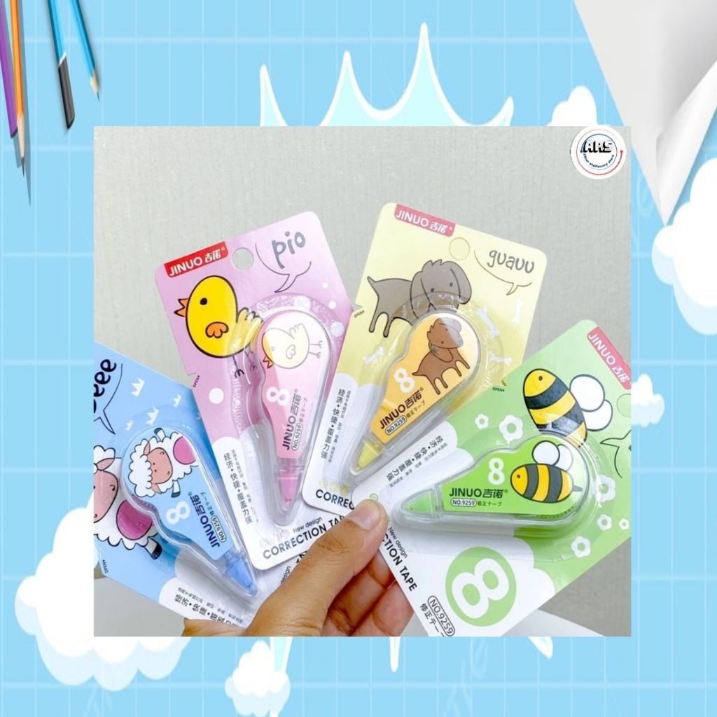 

TIP-EX ROLL KERTAS MINI LEBAR 5MM/CORRECTION TAPE JINUO MINI