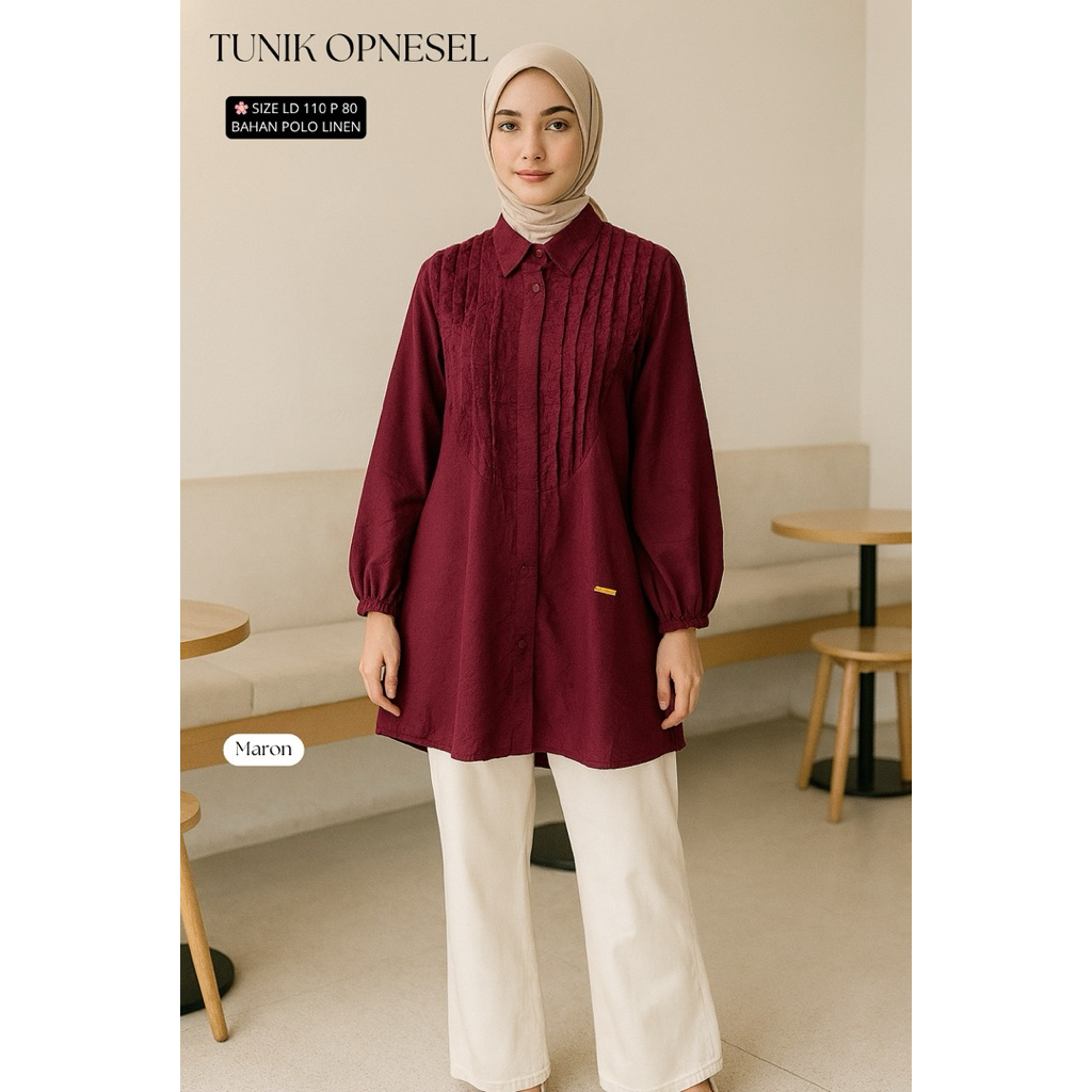 TUNIK OPNESEL BY 3POINT 3 POINT