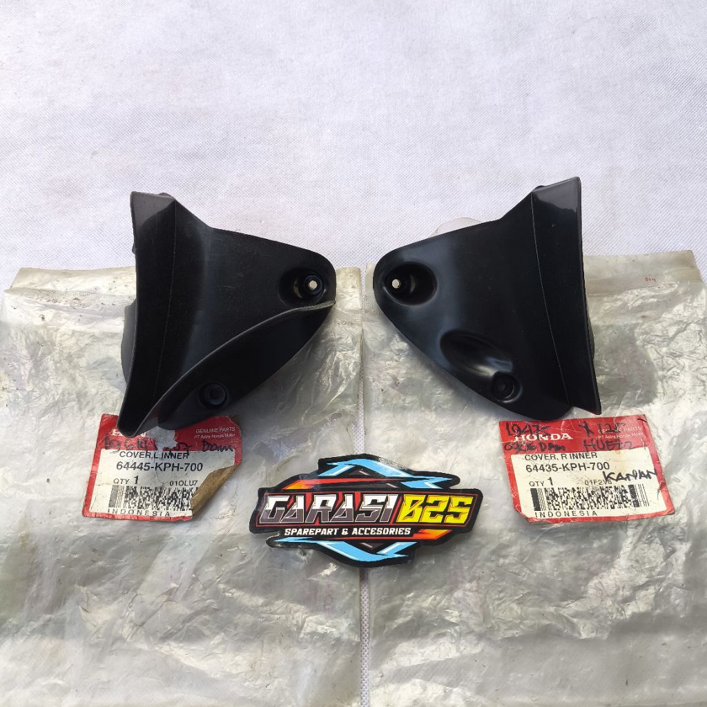 64435/64445-KPH-700 cover inner cover sein belakang set kanan kiri Supra x 125 injection original AH