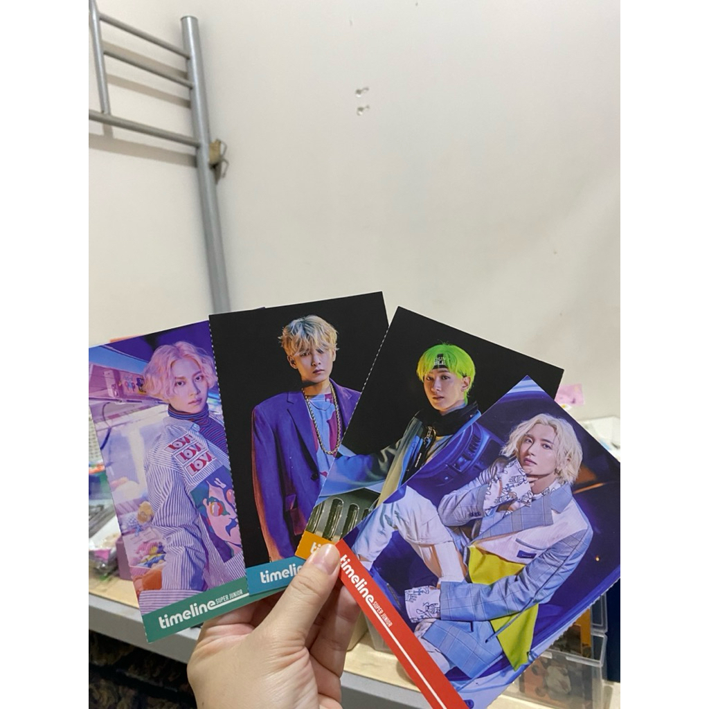 

SUPER JUNIOR TIMELINE OFFICIAL POSTCARD SET