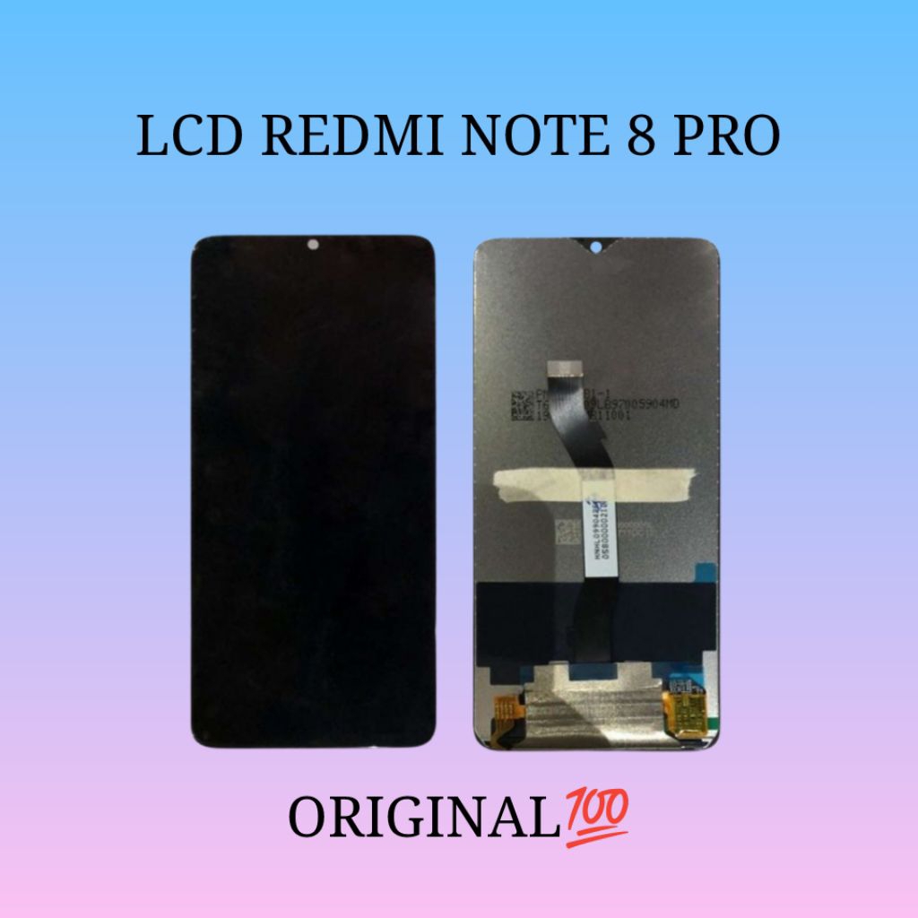 ORIGINAL LCD REDMI NOTE 8 PRO