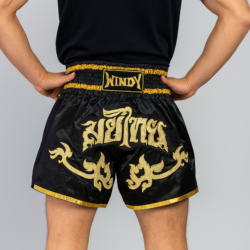 Celana Muay Thai WINDY Fight Gear Kick Boxing Second Size M
