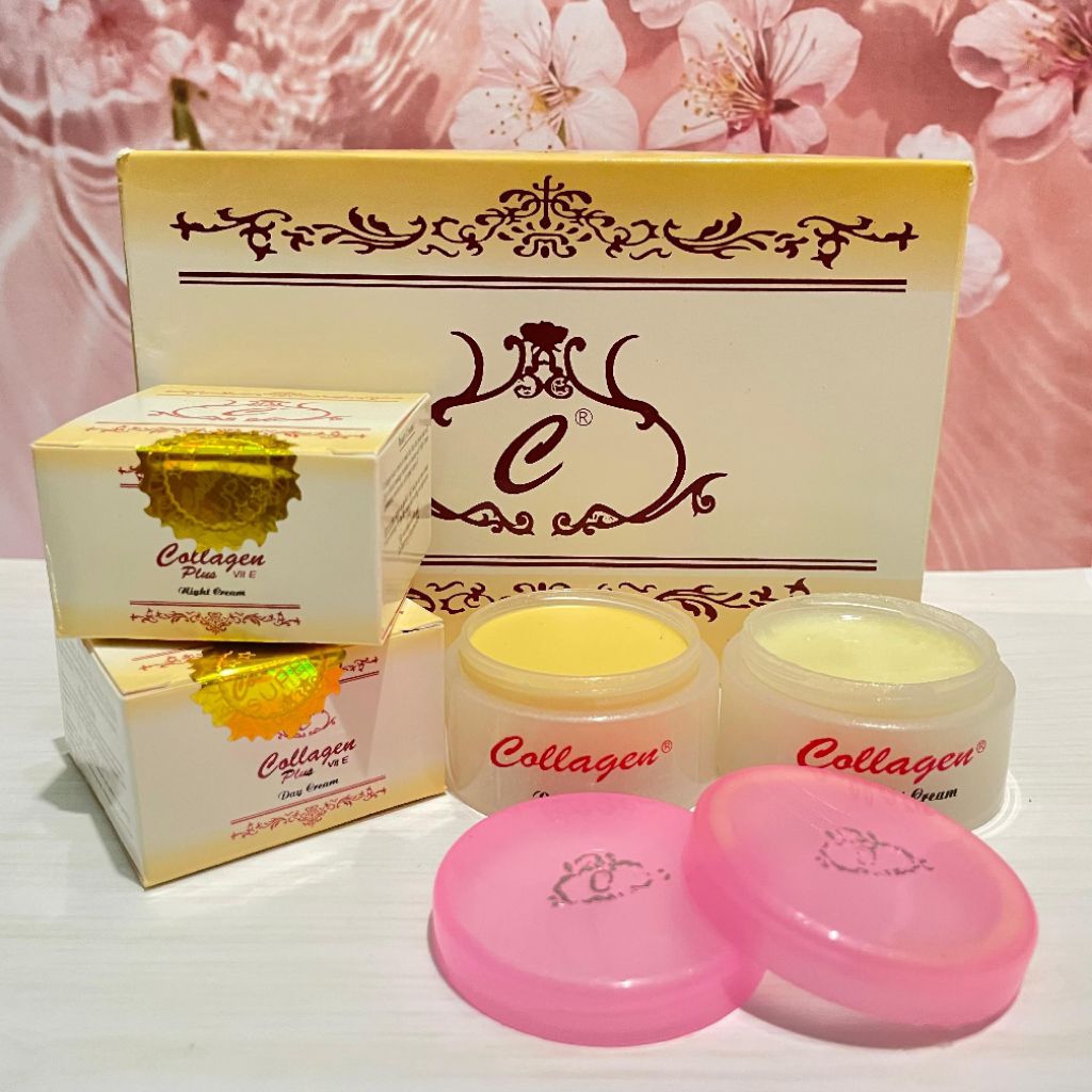 

Promo!! Lusinan Dus Kemasan Colagen Hologram Emas