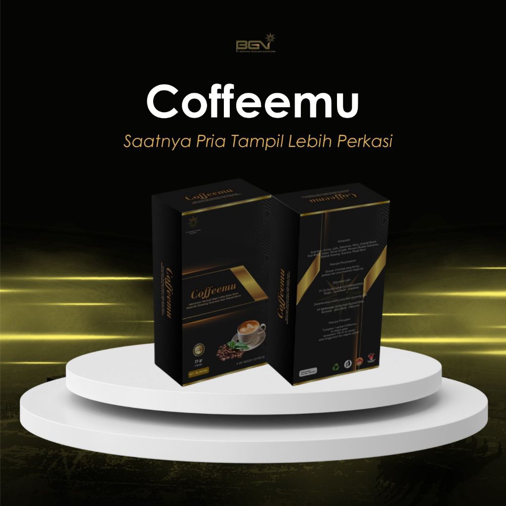 

Coffeemu BGN cofee nya pria sejati