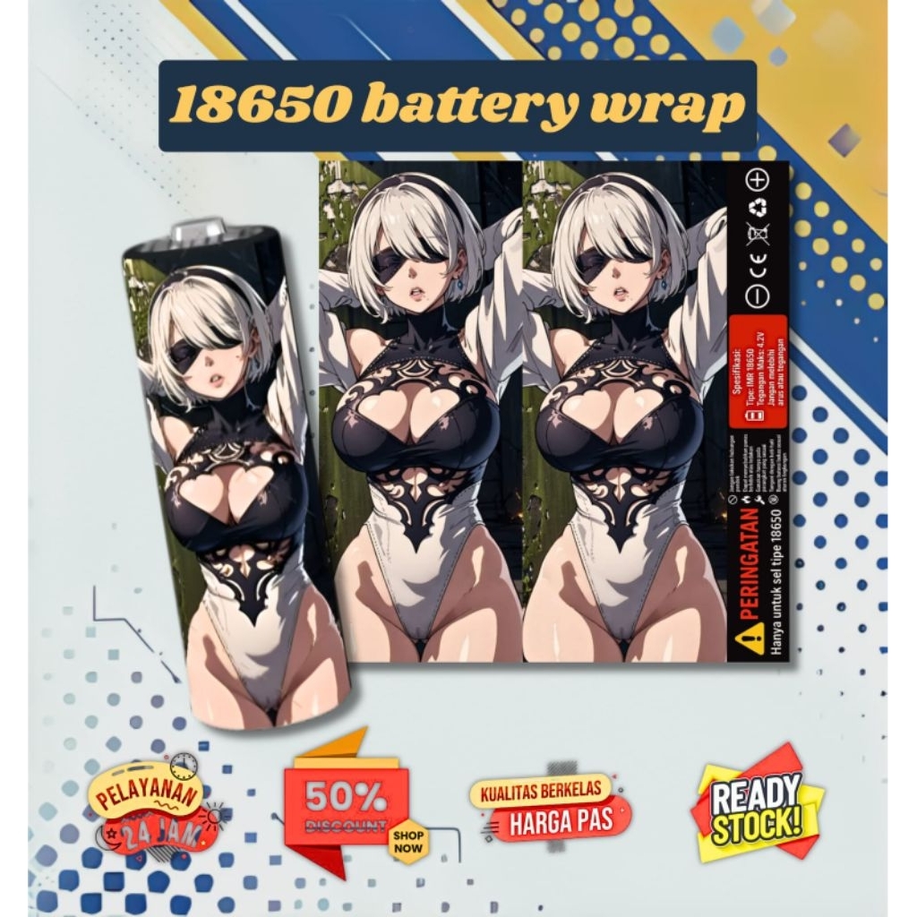 

Holdingskyy - ( 1 BIJI ) Stiker Baterai 18650 waifu voltage Untuk Melindungi Dan Mempercantik Device