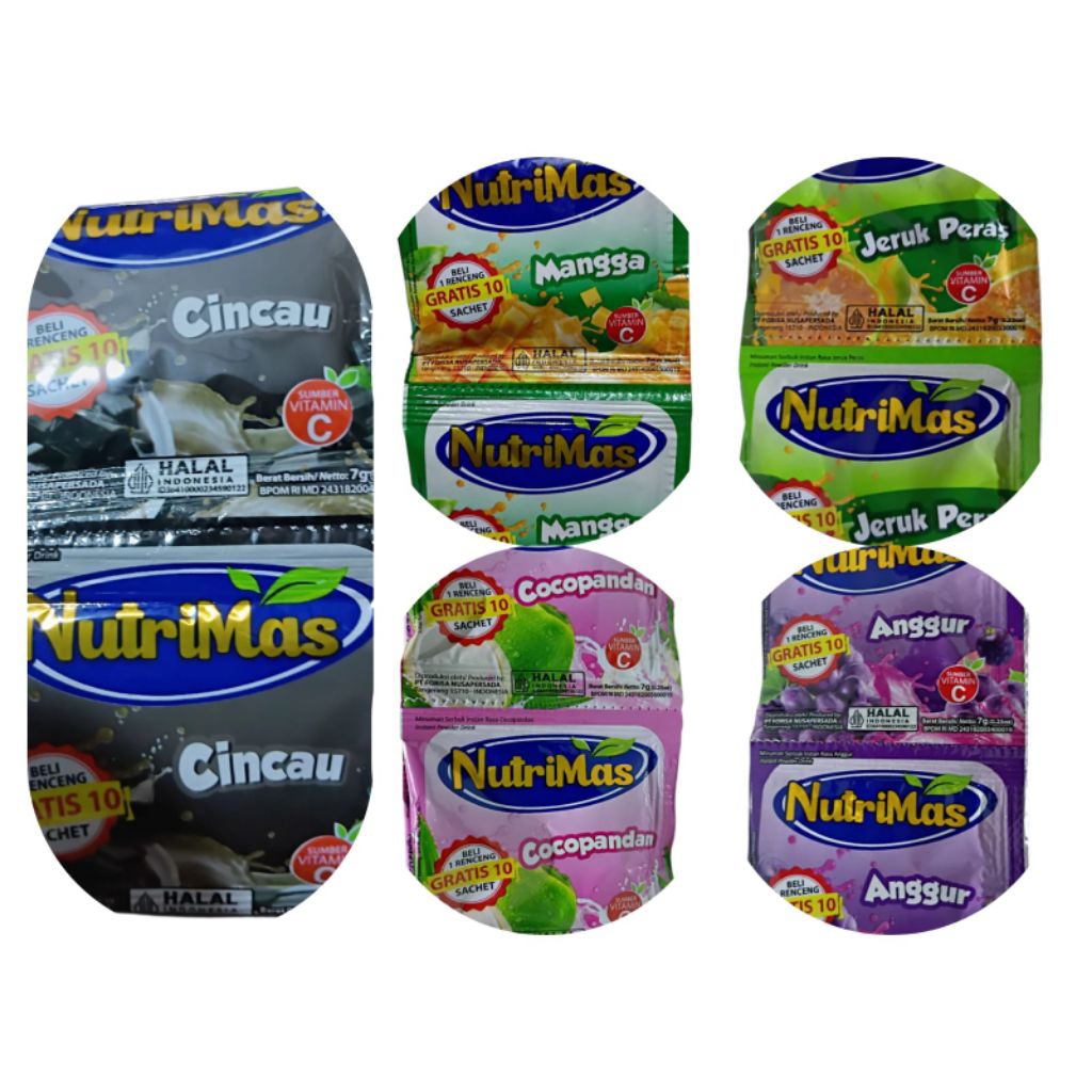 

Nutrimas renceng PROMO isi 20 sachet