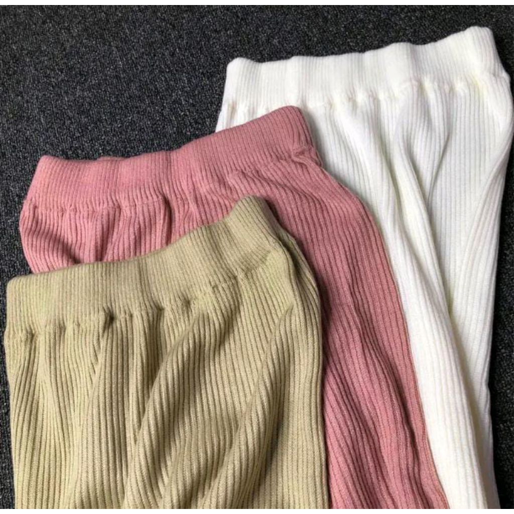 Rok Span Highwaist Viral Outfit Wanita Bodycon Melar Lentur  Knit Semi Rajut