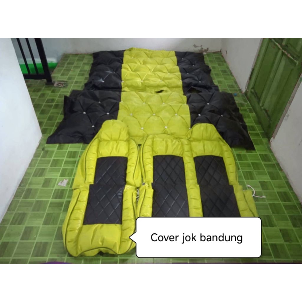 cover jok sarung jok mobil canter ragasa dyna hinodutro Isuzu full kabin full ruangan motif sofa kan
