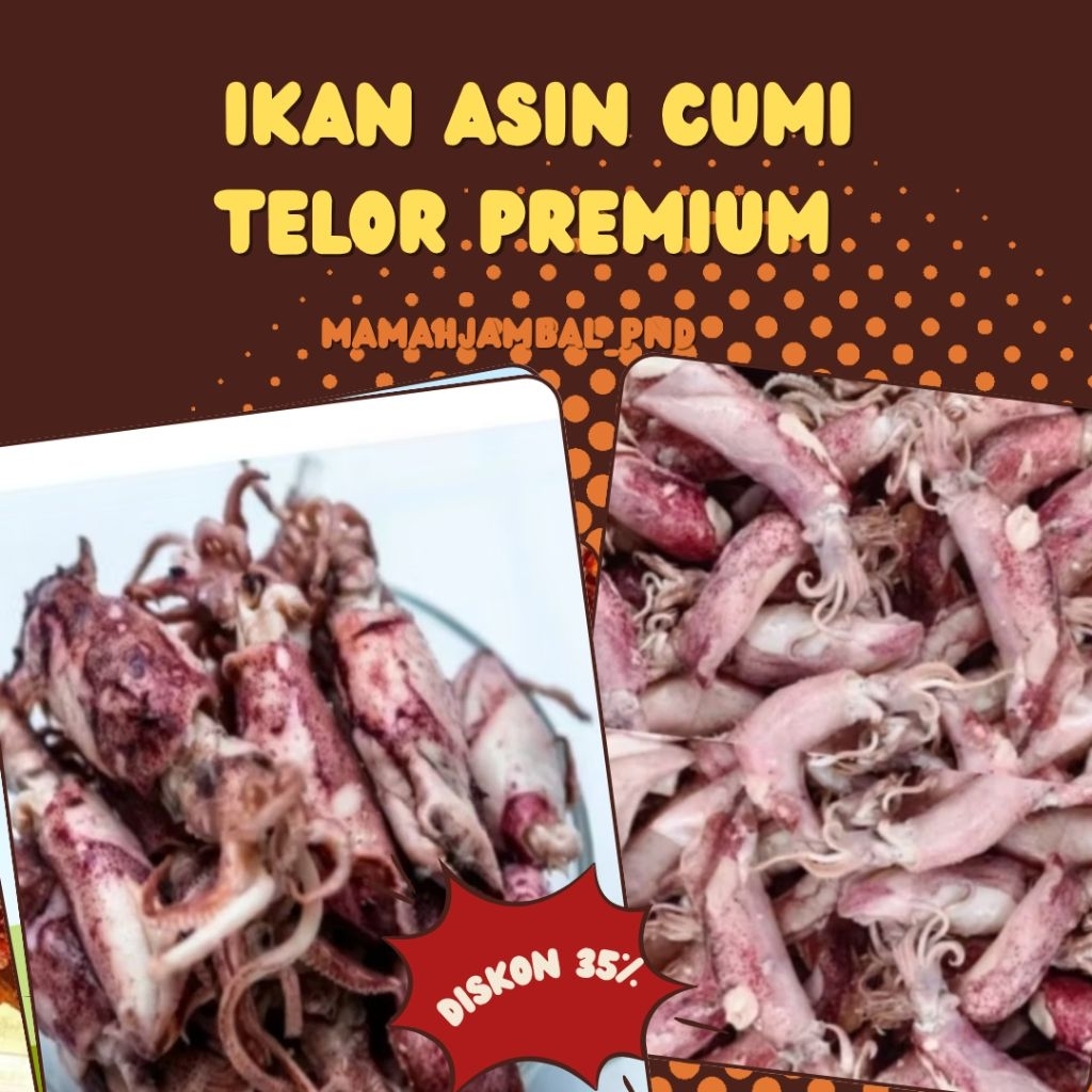 

ikan asin Cumi Telor Premium
