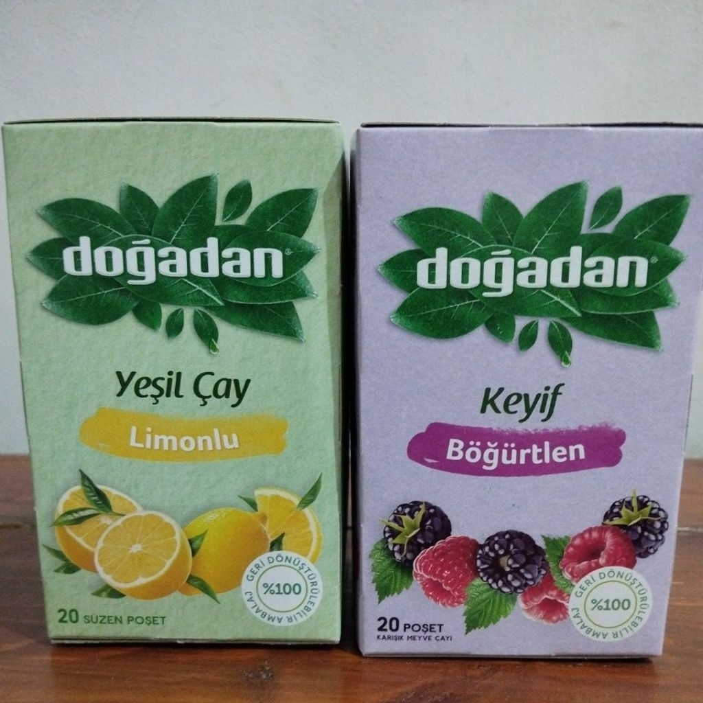 

Dogadan Tea lemon mix berries teh turki