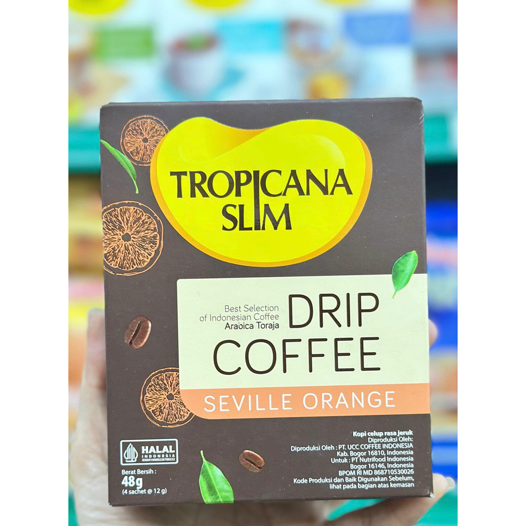 

Tropicana Slim Drip Coffe Seville Orange (4sch)